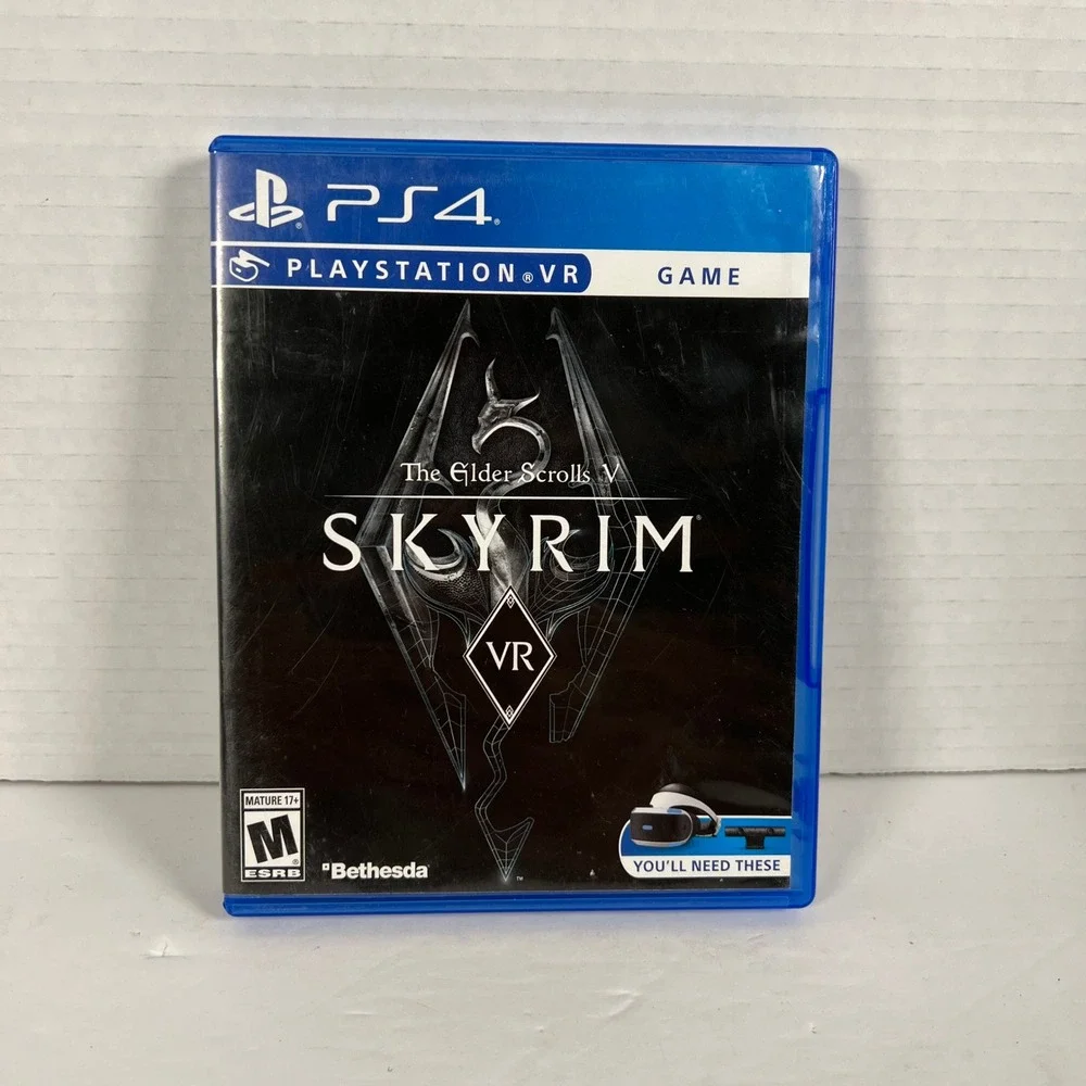 The Elder Scrolls V‎ Skyrim VR Sony PlayStation 4 PS4 Game Bethesda 2017